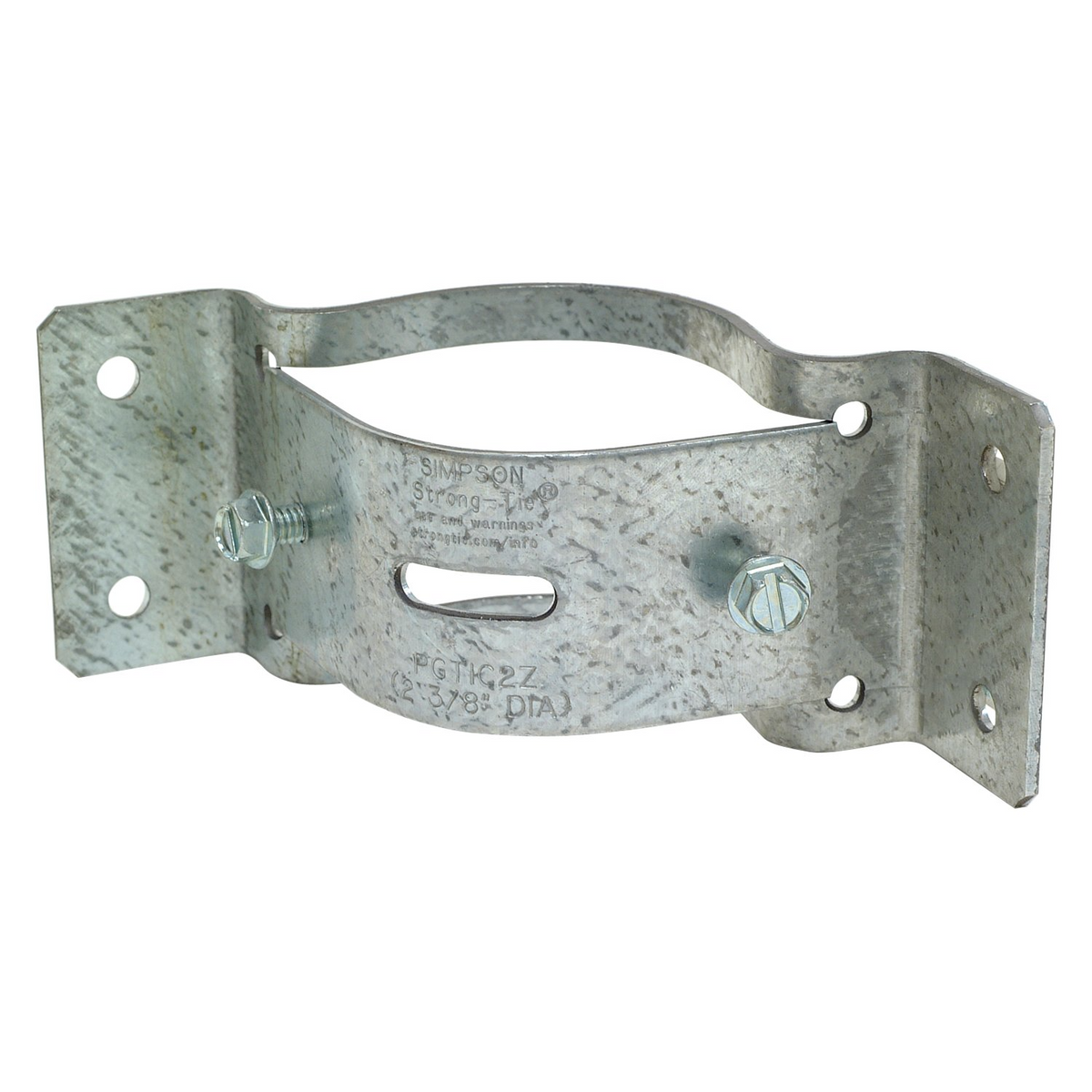 Simpson PGTIC2Z-R 2" Inside-Corner Pipe Grip Tie ZMAX