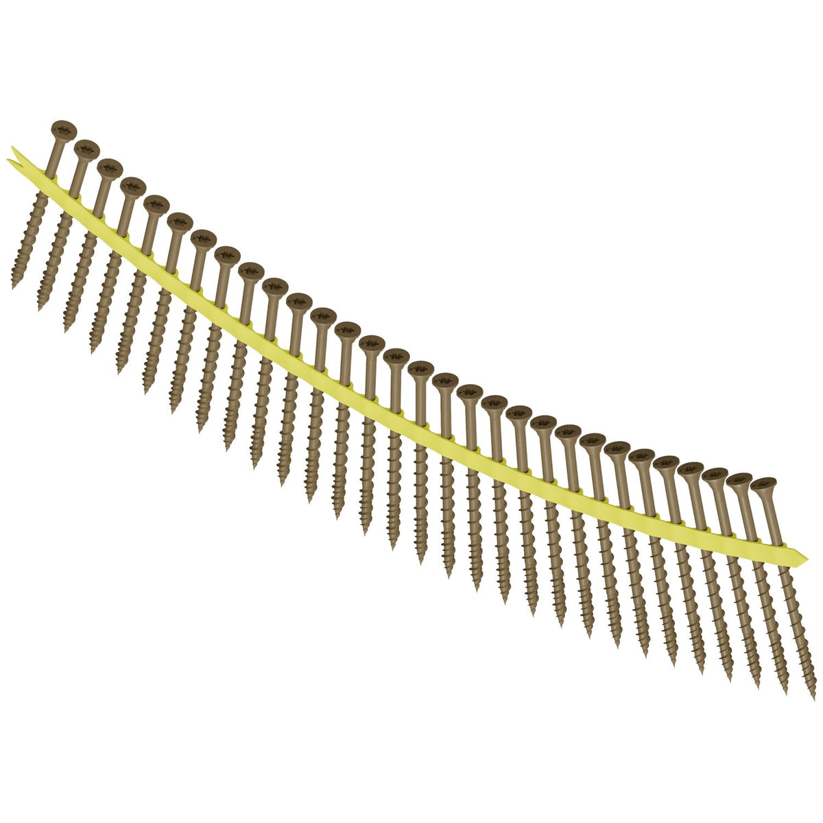 Simpson Collated #9 x 3" WSV SUBFLOOR Screw, Gray