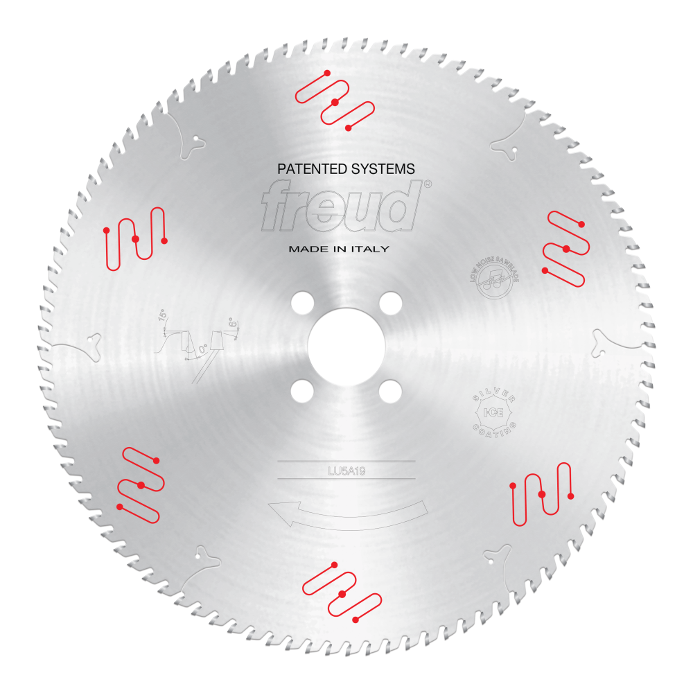 Freud 400mm Medium to Thick Aluminum & Non-Ferrous Blades with Mechanical Clamping - Arbor: 50mm, Teeth: 96