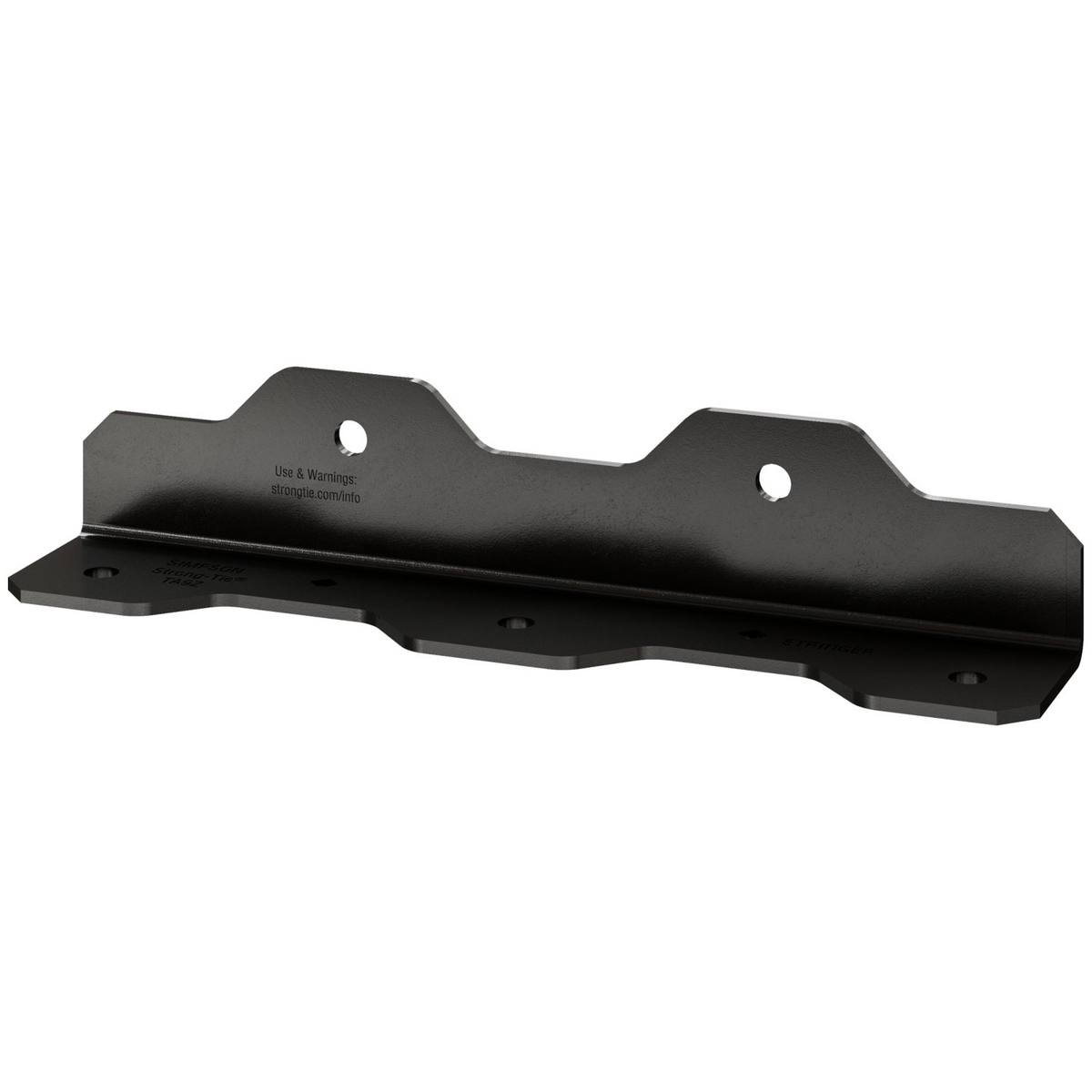 Simpson 8-1/4" Staircase Angle ZMAX Black Powder-Coated TA9PC