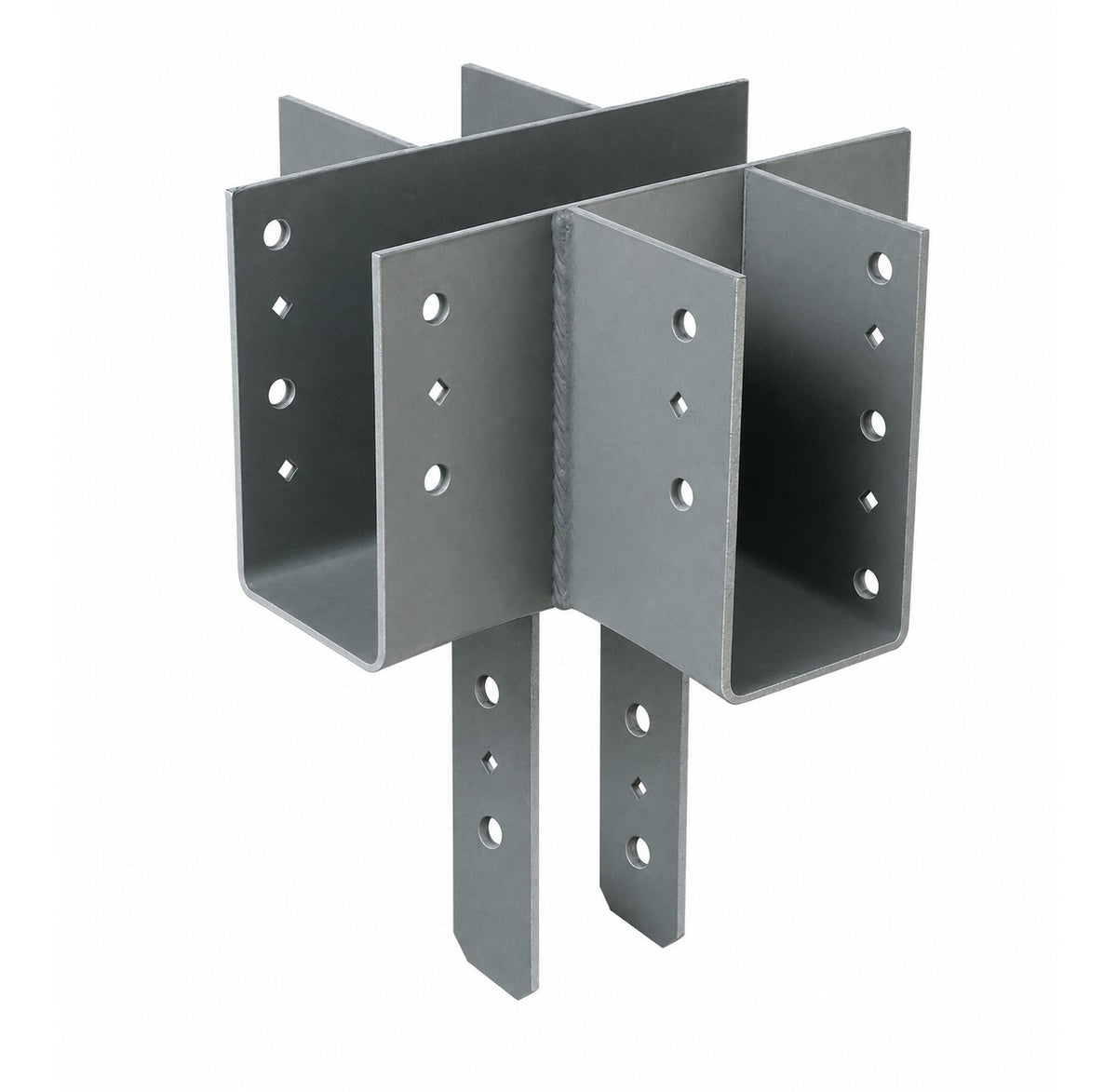 Simpson CCC Cross Column Cap Multiple-Beam Bolted Column Cap
