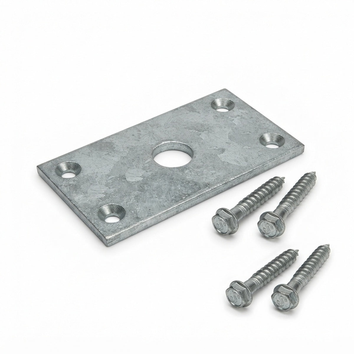 Simpson Bearing Plate 5/8 in Hole 4x2 HDG w/Screws 50 Pk BP5/8SKTHDG