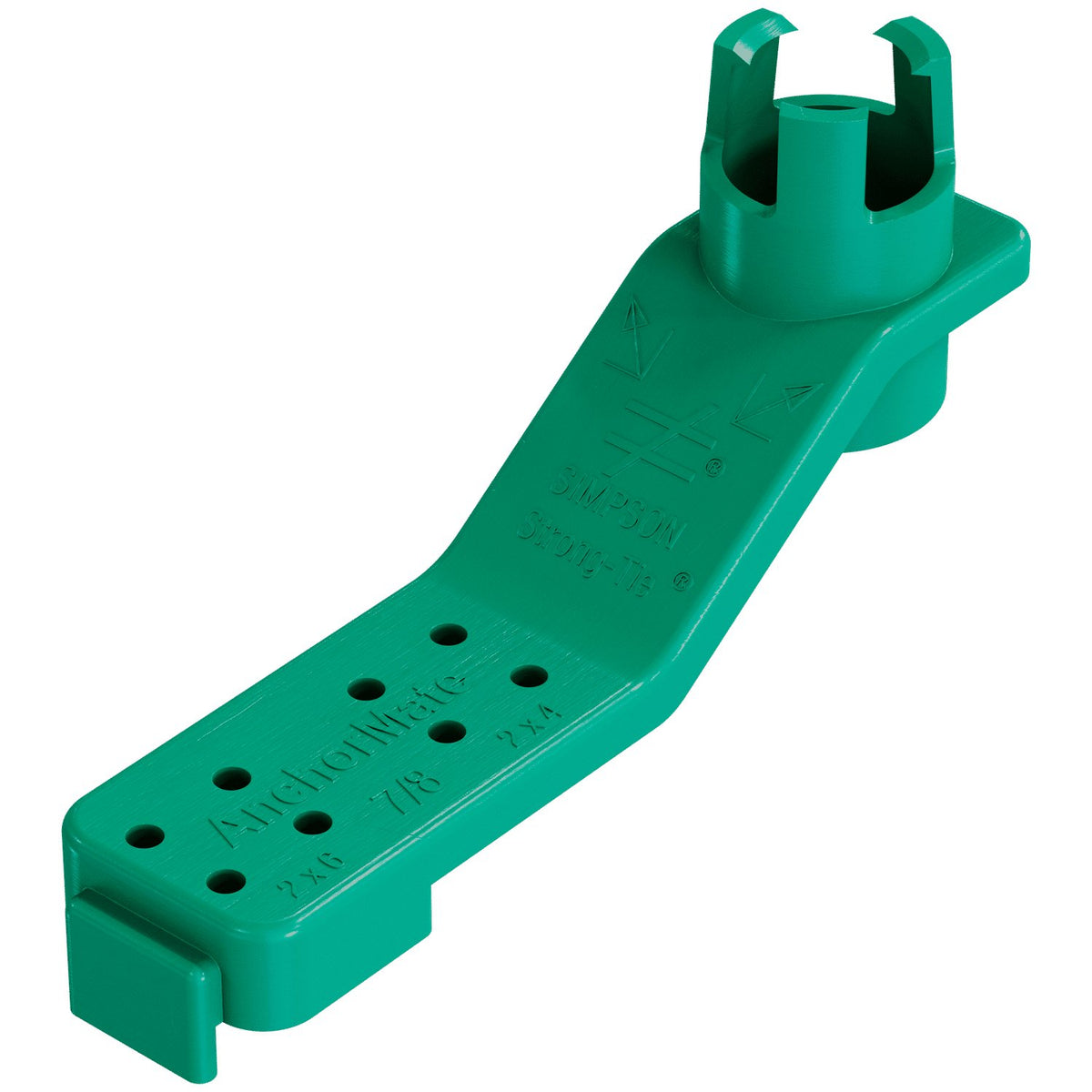 Simpson Strong-Tie AM 7/8 AnchorMate Bolt Holder 7/8" - Nylon, Green