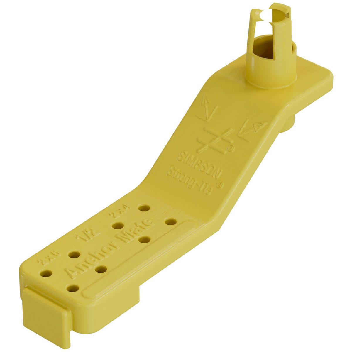 Simpson Strong-Tie AM 1/2 AnchorMate Bolt Holder 1/2" - Nylon, Yellow