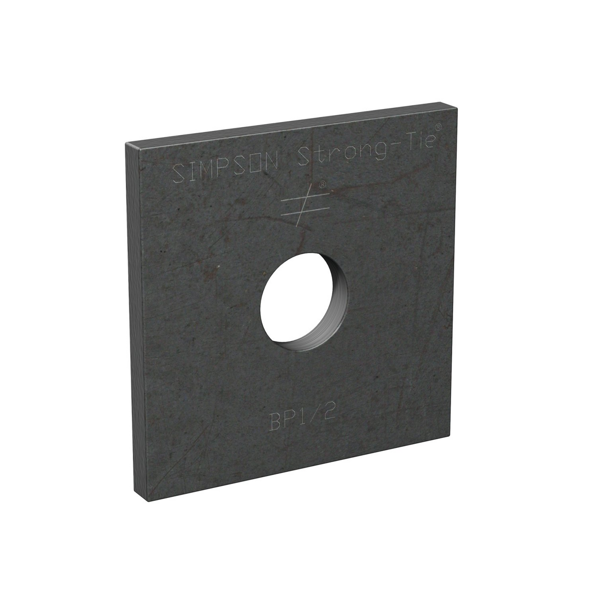 Simpson Strong-Tie BP 1/2 inch Bolt Dia. 2 X 2 Bearing Plate