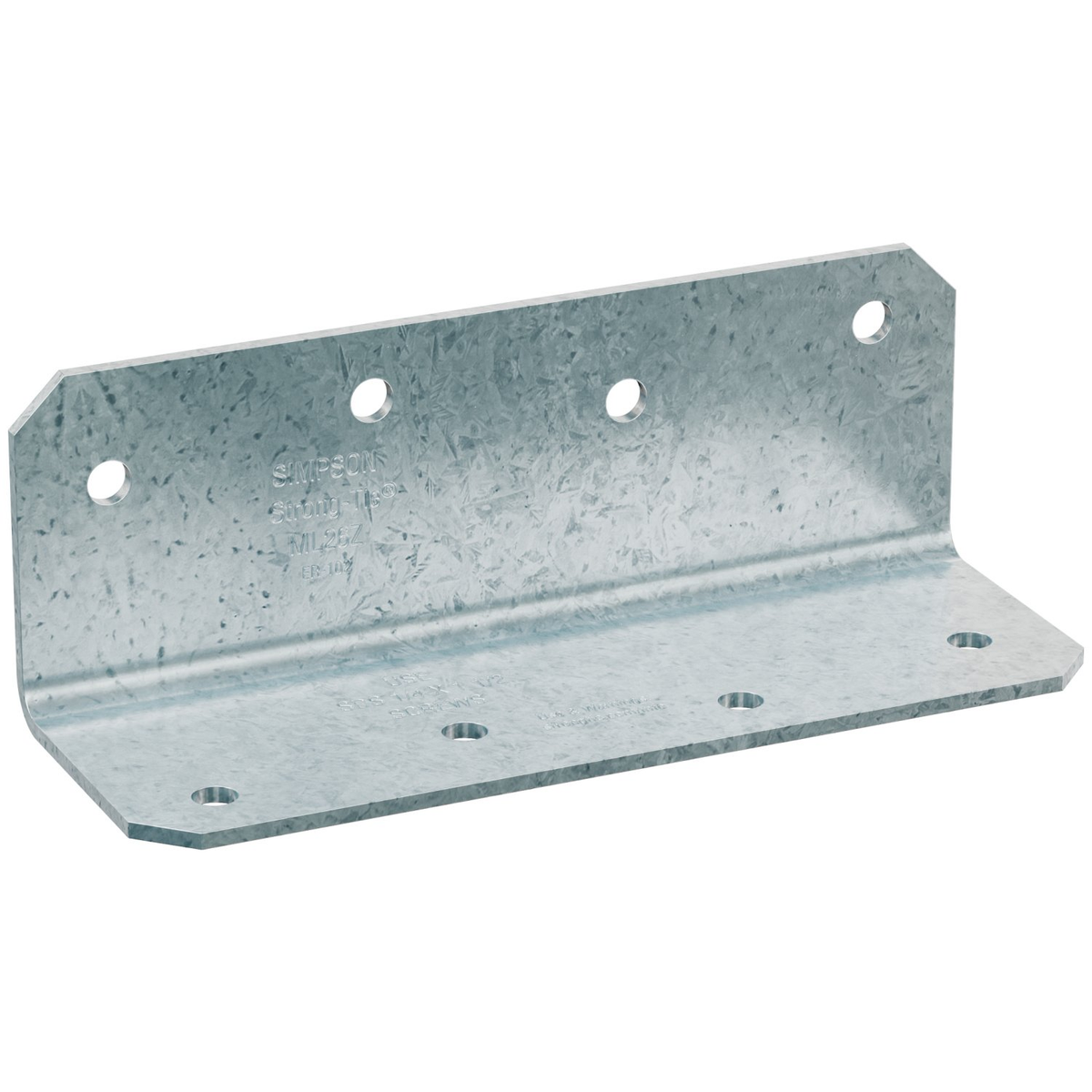 Simpson ML26Z 2 x 6 ZMAX Galvanized Medium L Angle