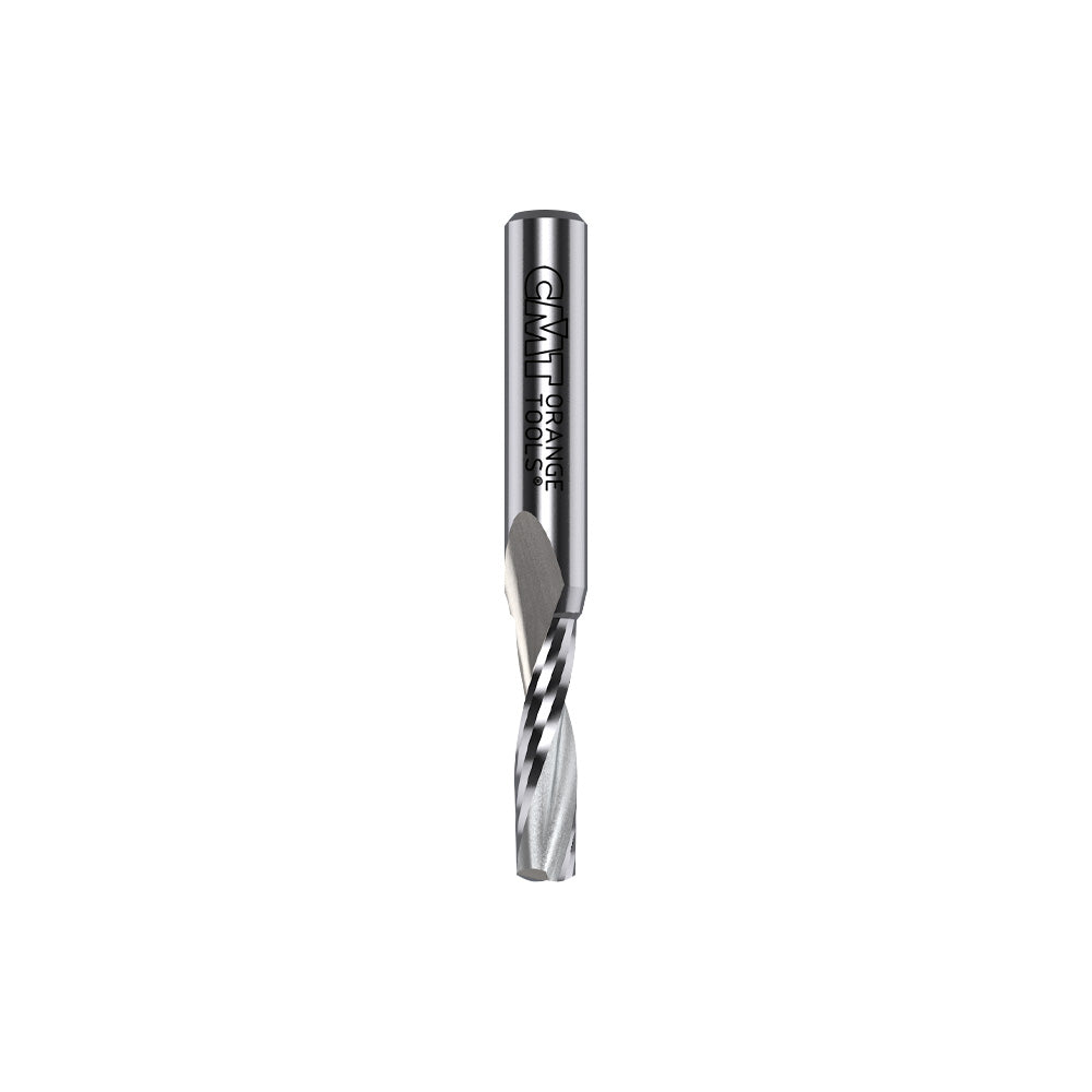 CMT 191.005.11 Solid Carbide Upcut Spiral Bit 3/16"x3/4"x2" S=1/4" RH