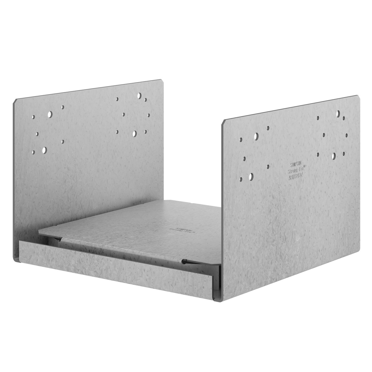 ABU1212Z 12 x 12 Adjustable Post Base Zmax Finish