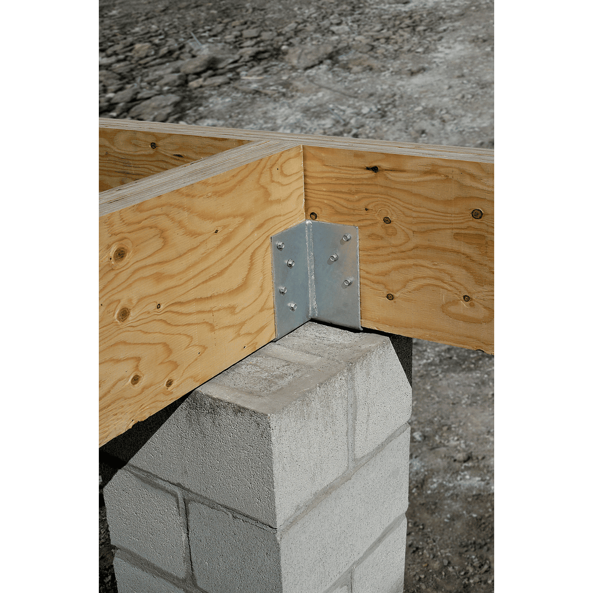 CCTQM Column Caps for GFCMU and Concrete Piers