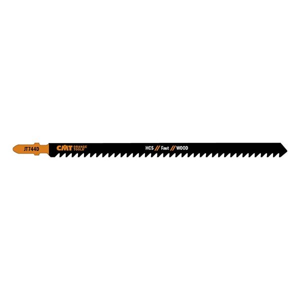 CMT JT744D-3 Jig Saw Blades Wood/Coarse Straight (HCS) 7-3/32" x 6TPI (3-Pc)