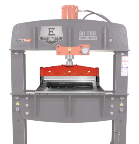 Edwards Press Brake Tooling Working Width 36 in 4-Way Die 60/110-Ton