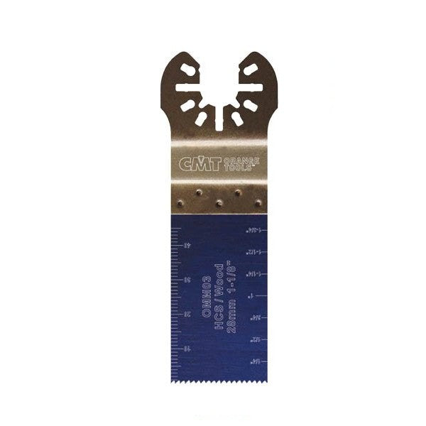 CMT OMM03-X1 1-1/8" Plunge and Flush-Cut Blade for Wood HCS (1-Pc)