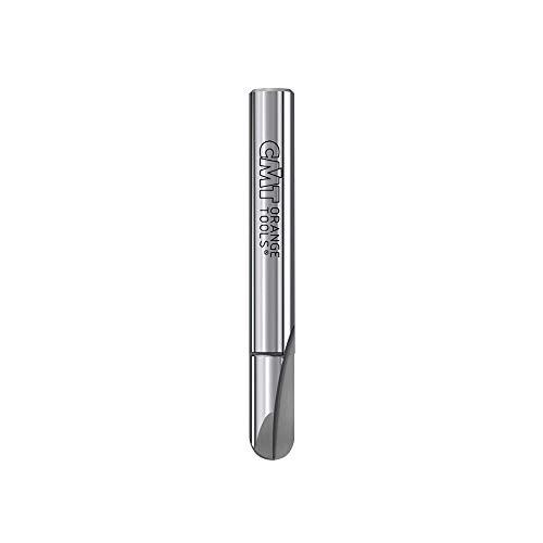 CMT 814.064.11 Solid Carbide Round Nose Bit 1/4" R=1/8" S=1/4"