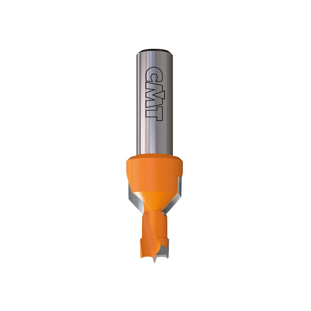 CMT 376.080.12 Dowel Drill w/Countersink 5/16"x12x57mm S=10x28mm LH