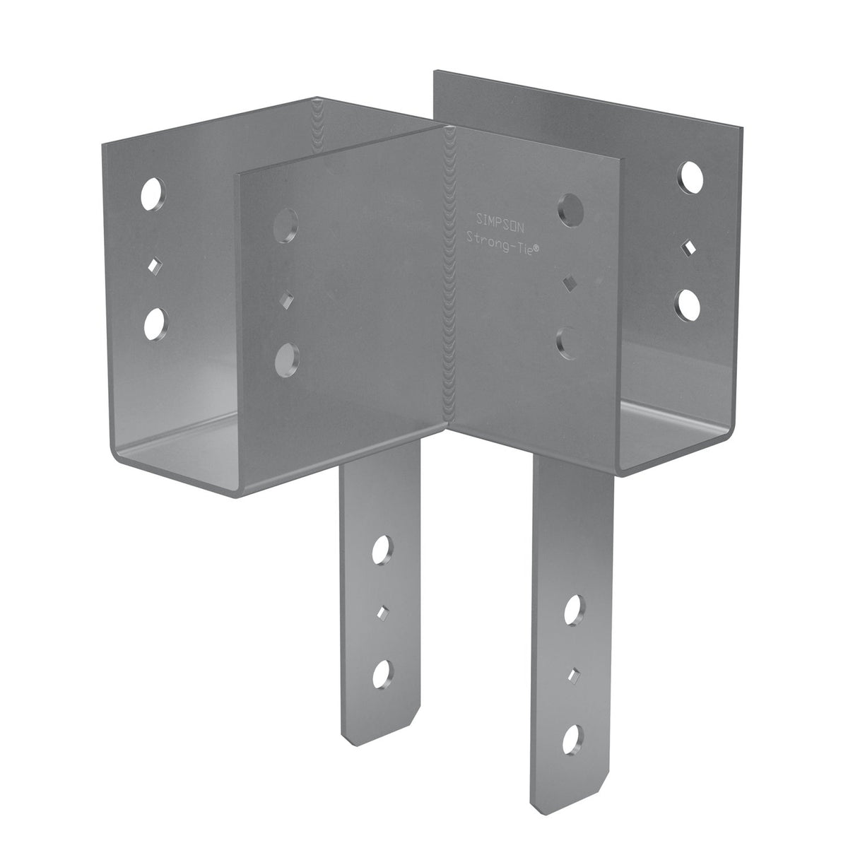 Simpson ECCLL464 L-Shape End Column Cap 4x6x4 Skewed Left