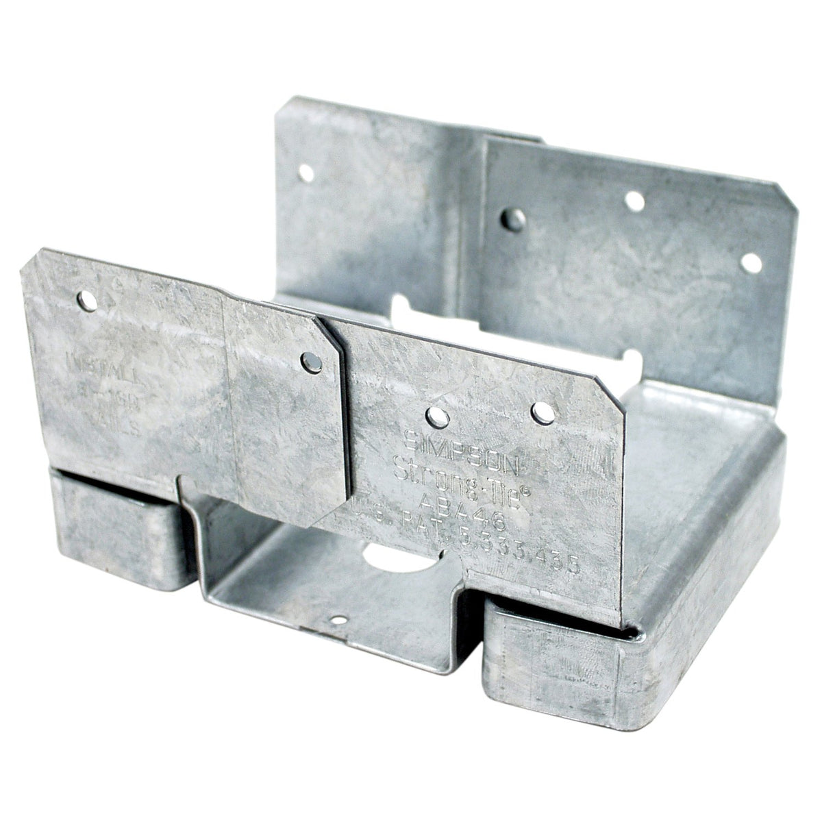 Simpson ABA46Z 4x6 Adjustable Post Base - Zmax Finish