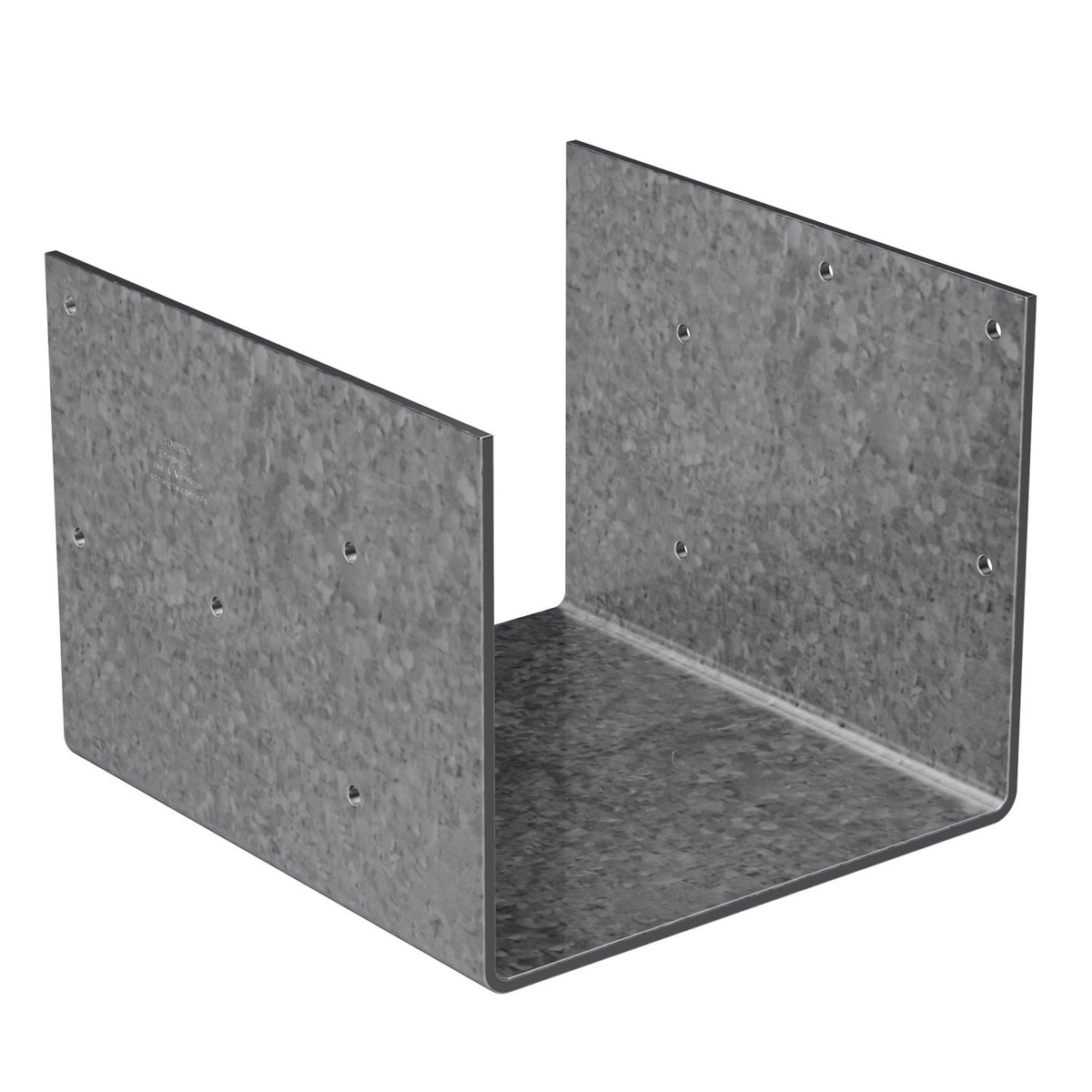 Simpson 7 1/4" Steel-Column Cap with Screws, G90 Galvanized CCOS7.25