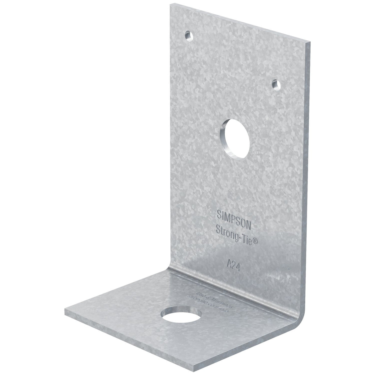 Simpson Strong-Tie A24 2x3-7/8 Angle G90 Galvanized