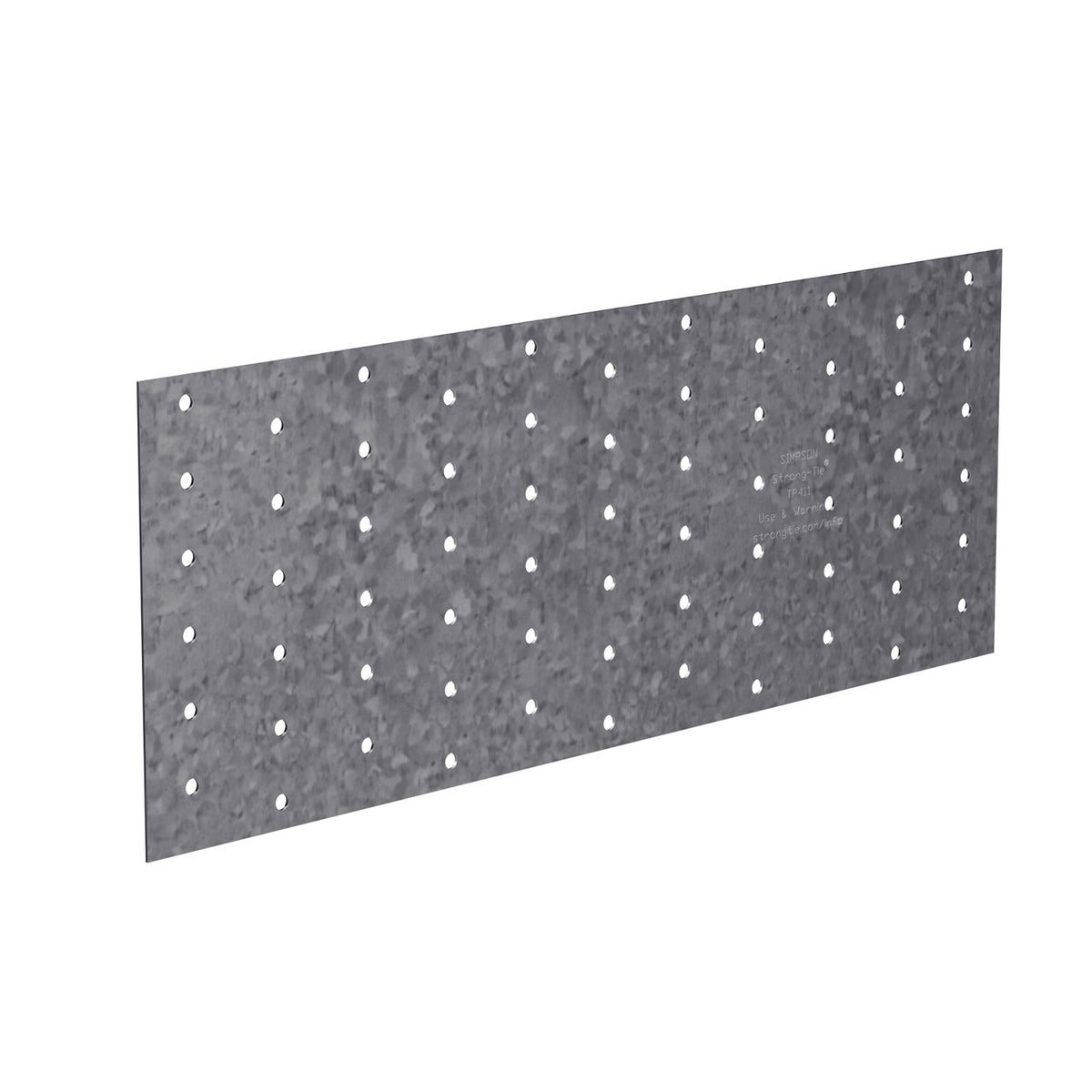 Simpson TP411 4-1/8" x 11" Tie Plate, Galvanized