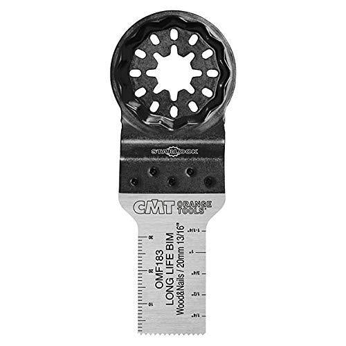 CMT OMF183-X5 13/16" Plunge Cut Blade for Wood & Nails Starlock (5-Pc)