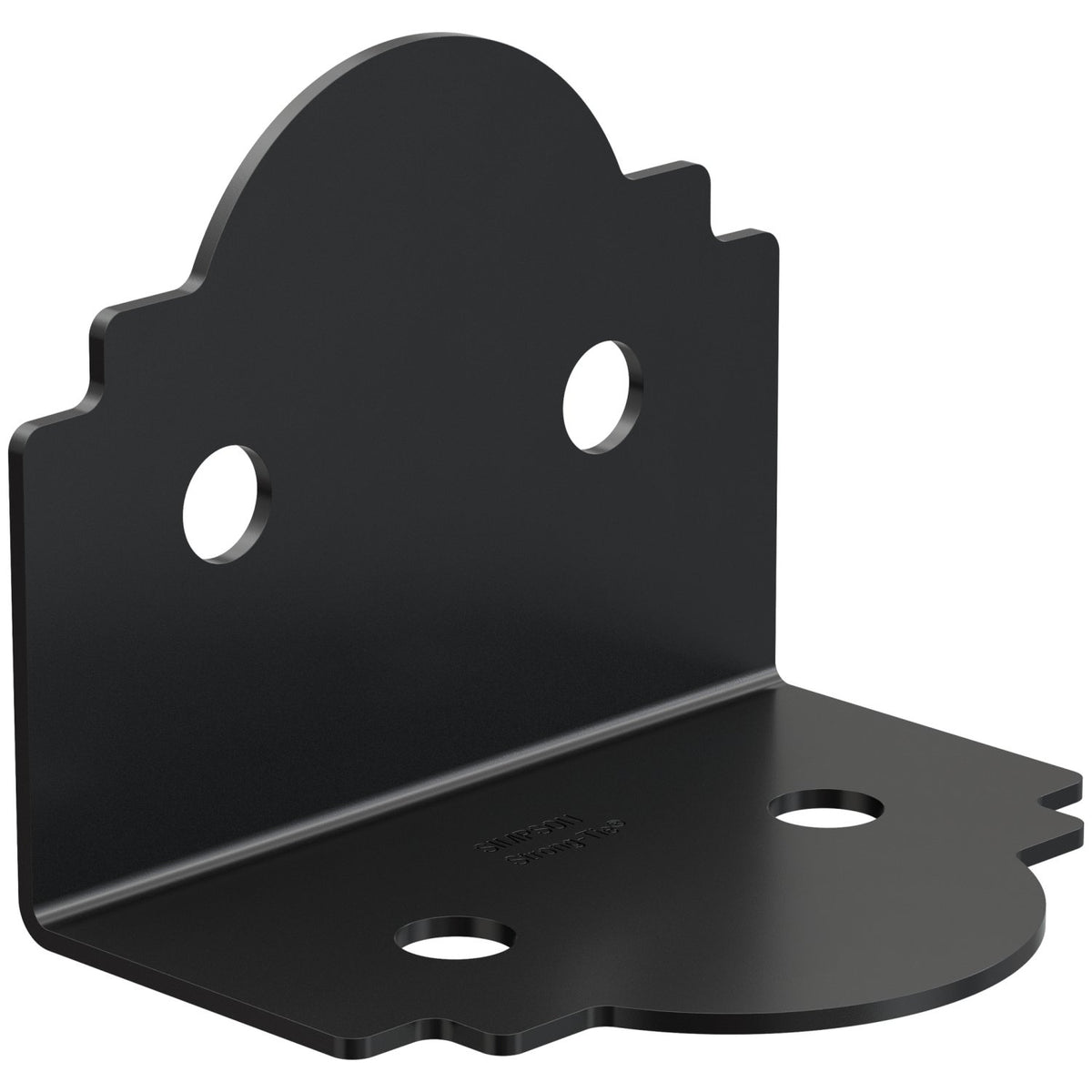 Simpson Strong-Tie APA6 Ornamental L Angle - Black Powder Coat