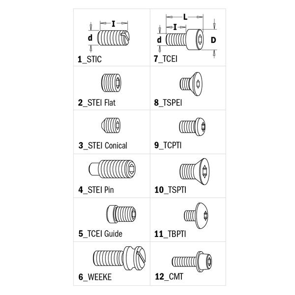 CMT 990.074.00 Torx Screw M4x3.5x5.7