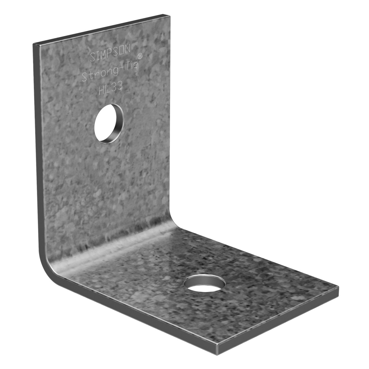 Simpson HL33 3x3 Heavy L-Shaped Angle G90 Galvanized