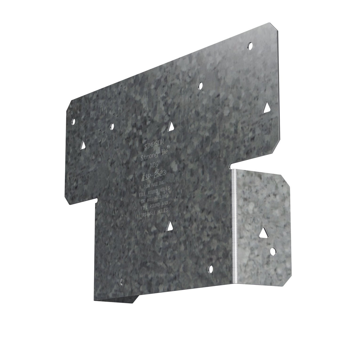 Simpson 6X Adjustable Post Cap - G90 Galvanized (AC6)