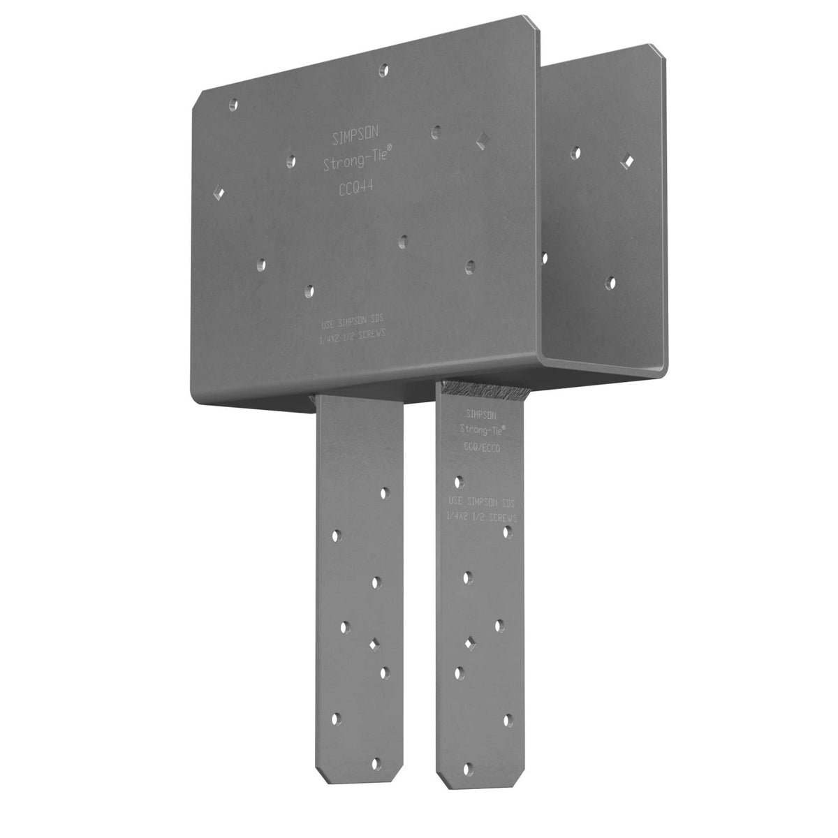 Simpson 4" Beam x 4" Post Column Cap w/SDS Screws