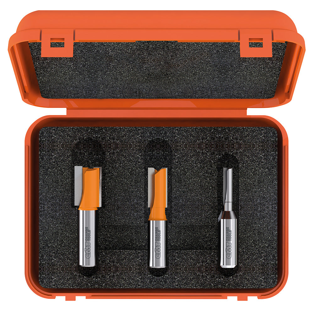 CMT 811.501.11 3-Pc Plywood Groove Set 15/64" - 31/64" - 23/32" S=1/2"
