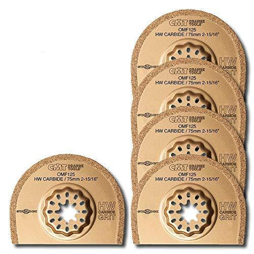 CMT OMF125-X5 2-15/16" Radial Saw Blade Carbide Grit Starlock (5-Pc)