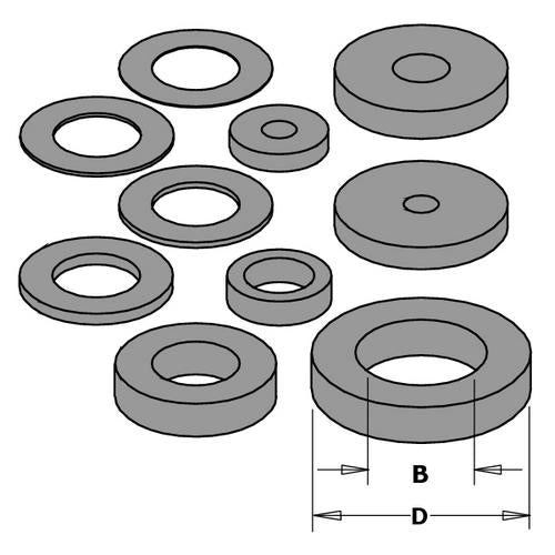 CMT 541.500.00 Shield for Assembly 5/16-Inch Bore 14 7mm Diameter