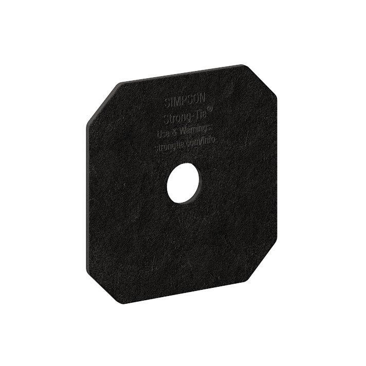 Simpson Strong-Tie APVDW56 Avant Decorative Washer - Black Powder Coat