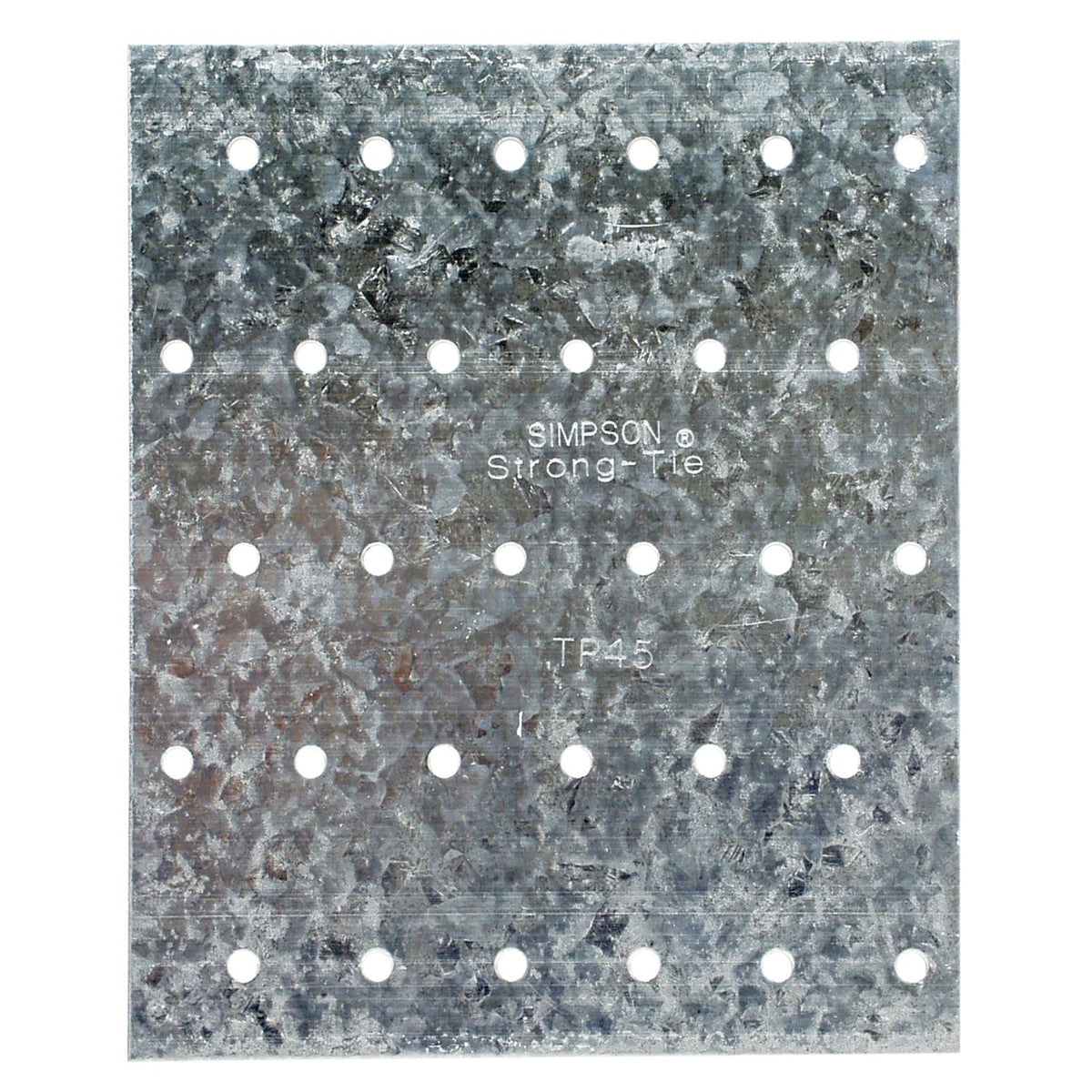 Simpson TP45 4-1/8" x 5" Tie Plate, Galvanized