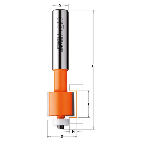 CMT 880.511.11 Solid Surface - Inlay Bit 7/8" x 1/4" H=3/16" S=1/2"