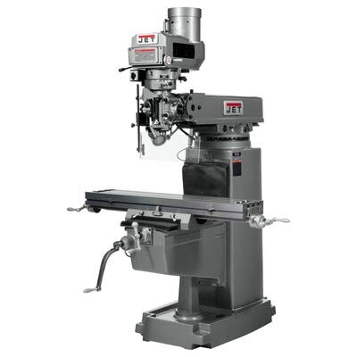 690120 ,The Jet JTM-1050 Mill With X-Axis Powerfeed in Metalworking, Milling, Vertical Mills