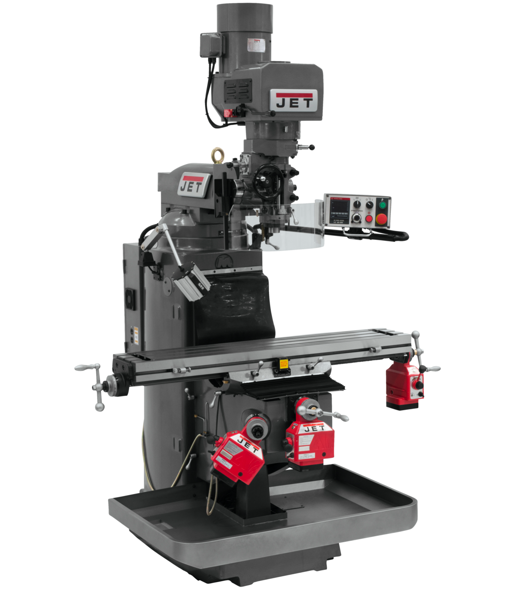 690504, JTM-949EVS with X,Y & Z Powerfeeds, Jet, Jet Metalworking, Milling, Vertical Mills, EVS