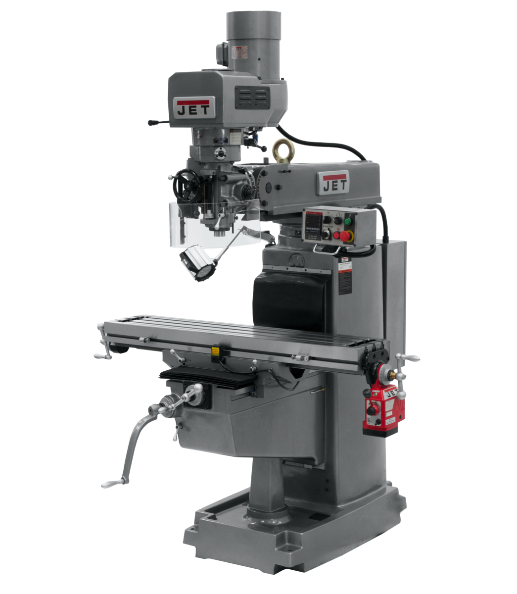 690602, JTM-1050EVS2 with X Powerfeed & Air Power Drawbar, Jet, Jet Metalworking, Milling, Vertical Mills, EVS