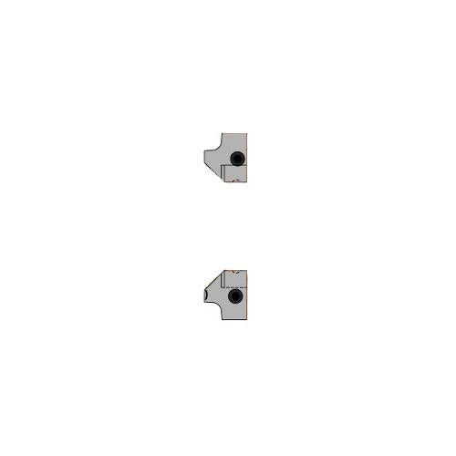 CMT 695.005.B4 Pair of Knives for Roundover/Chamfer (Bottom) R=4+45°