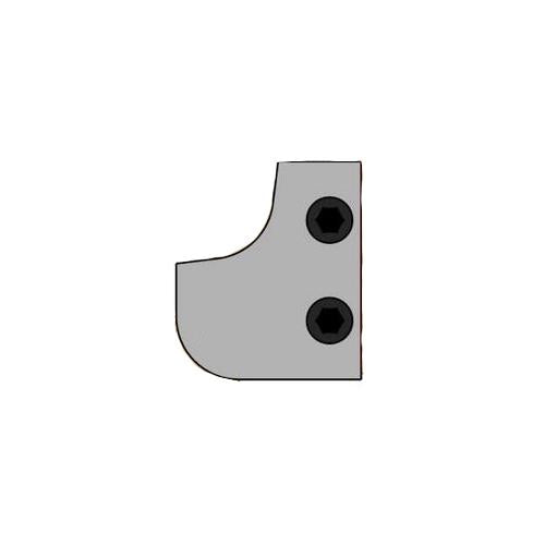 CMT 695.007.12 Pair of Profiled Knives R=15/32" (34.8x29.3x2mm)