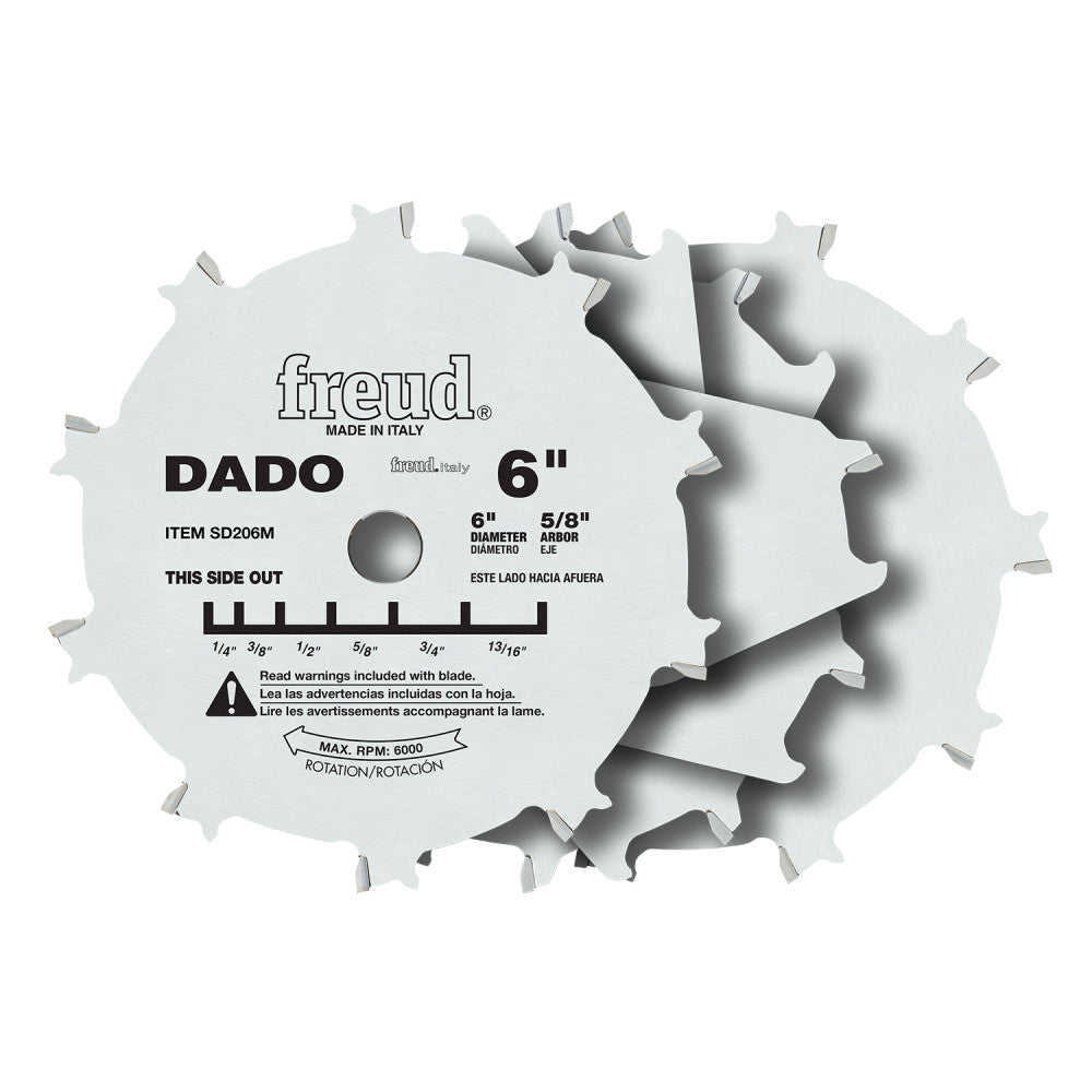 Diablo 6" 10T Pro Dado Set SD206