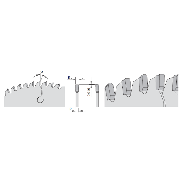 CMT 223.684.12 223.6 Heavy Duty Solid Surface Blade