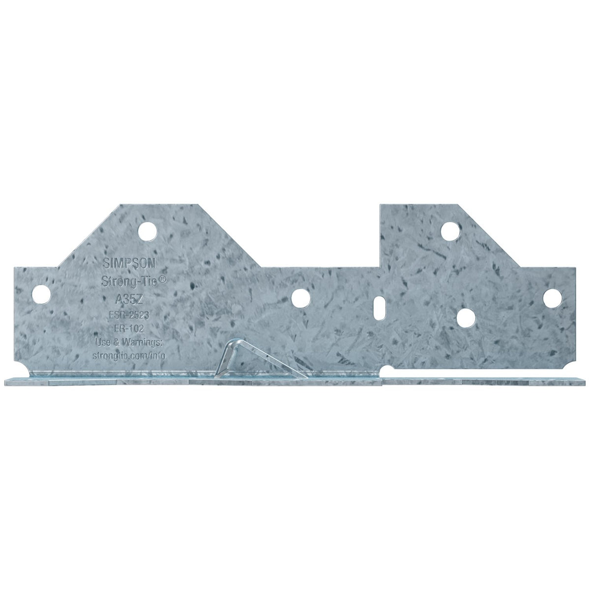 Simpson A35Z 1-7/16 x 4-1/2 Framing Angle - ZMAX Finish