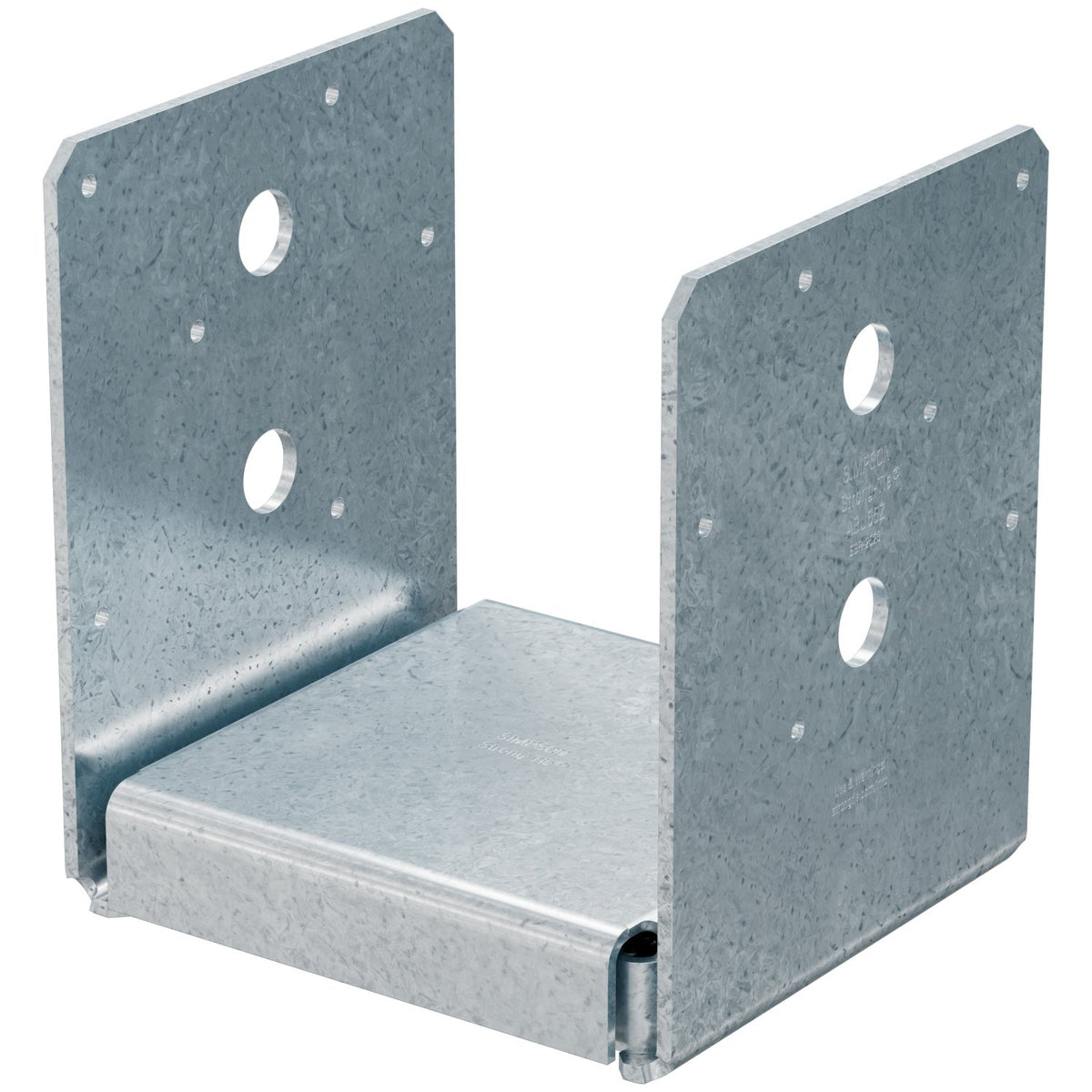 ABU65Z 6 x 5 Adjustable Post Base Zmax Finish