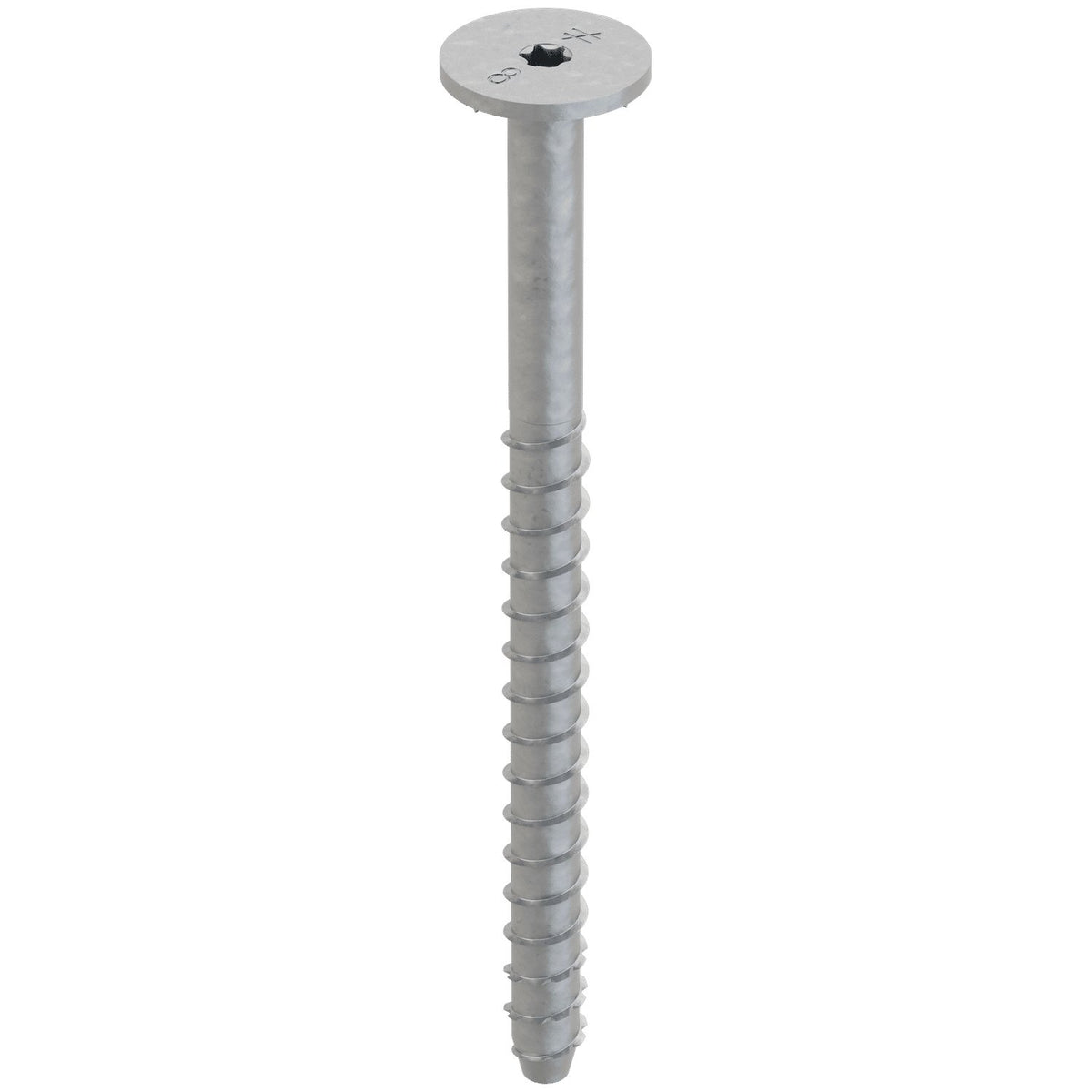 1/2" x 8" Titen HD Mech Galvanized Washer-Head Heavy-Duty Screw Anchor