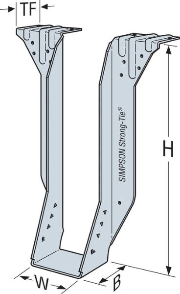 Simpson BA212 Beam Hanger for 2x12