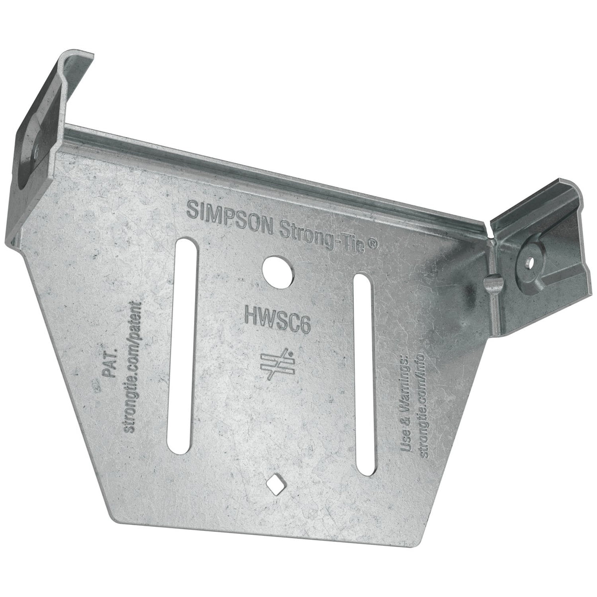 Simpson Head-of-Wall Slide-Clip Connector w/ Screws HWSC 5-3/4"