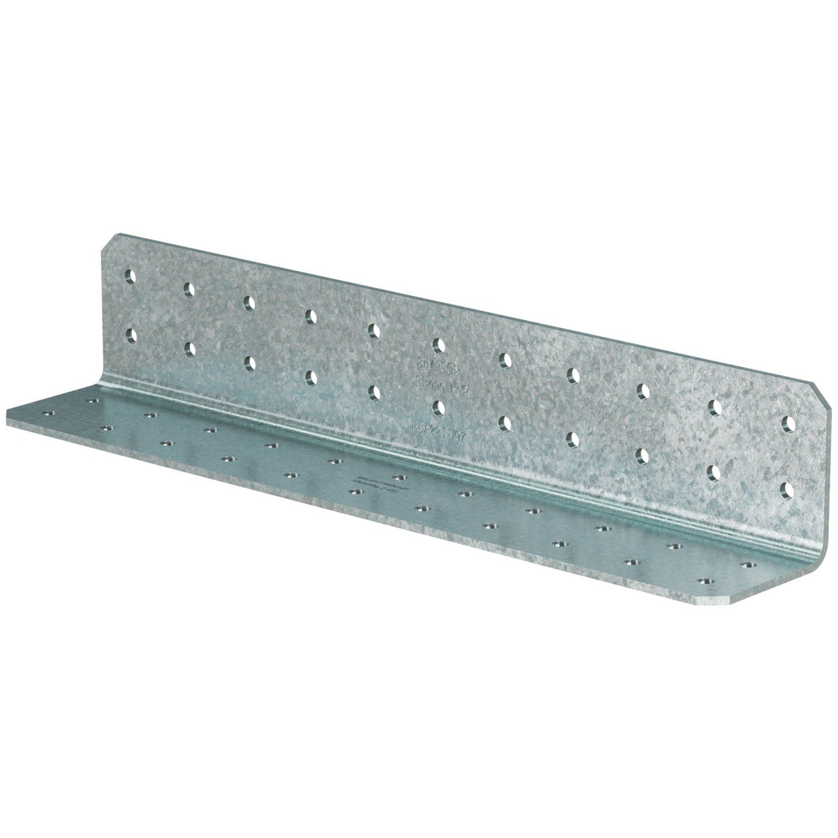 Simpson RCA2211/97-R30 2 x 2 x 11 12-Gauge Galvanized Rigid Connector Angle