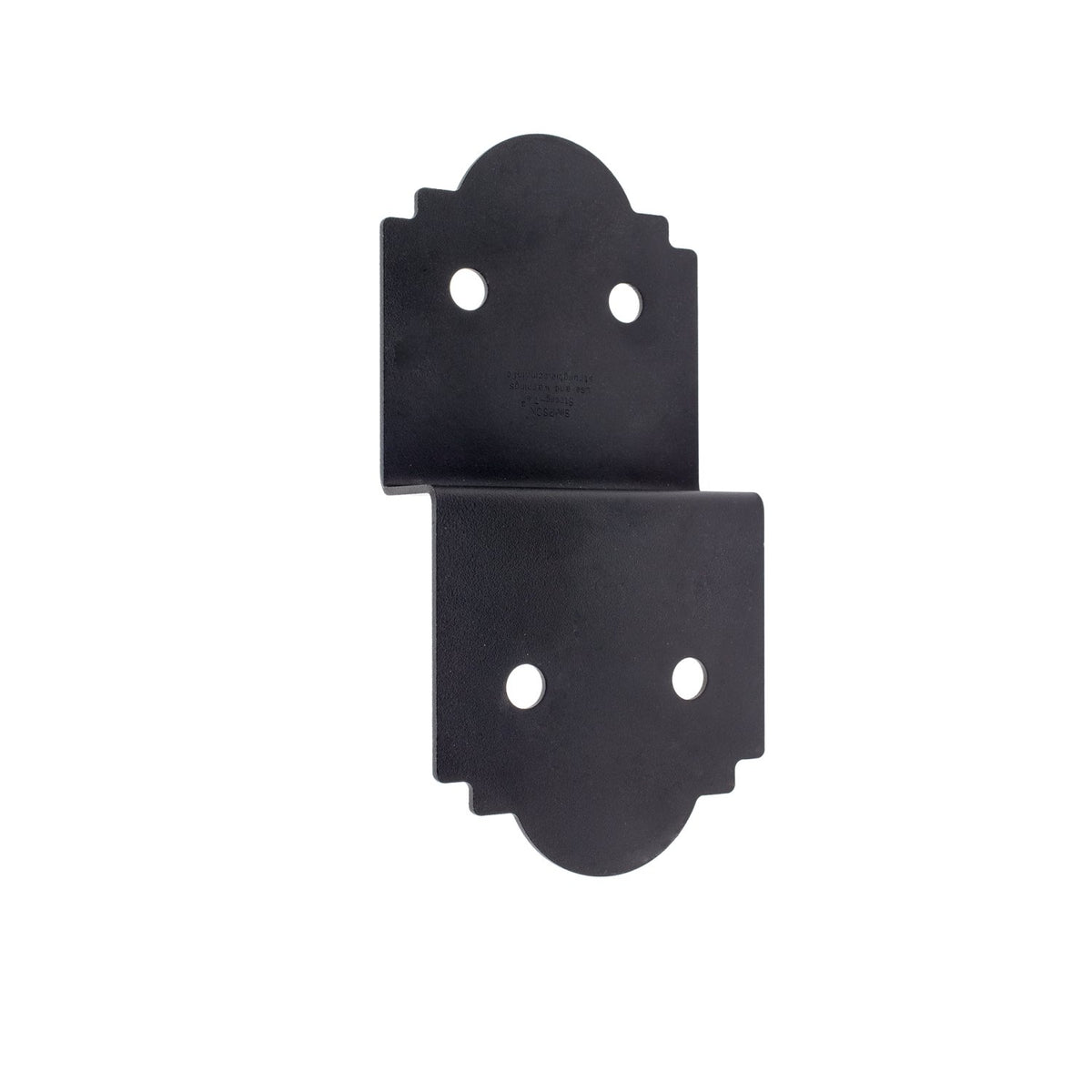 Simpson Strong-tie APDJT2R-6 Ornamental ROUGH Deck Joist Tie - Black Powder Coat