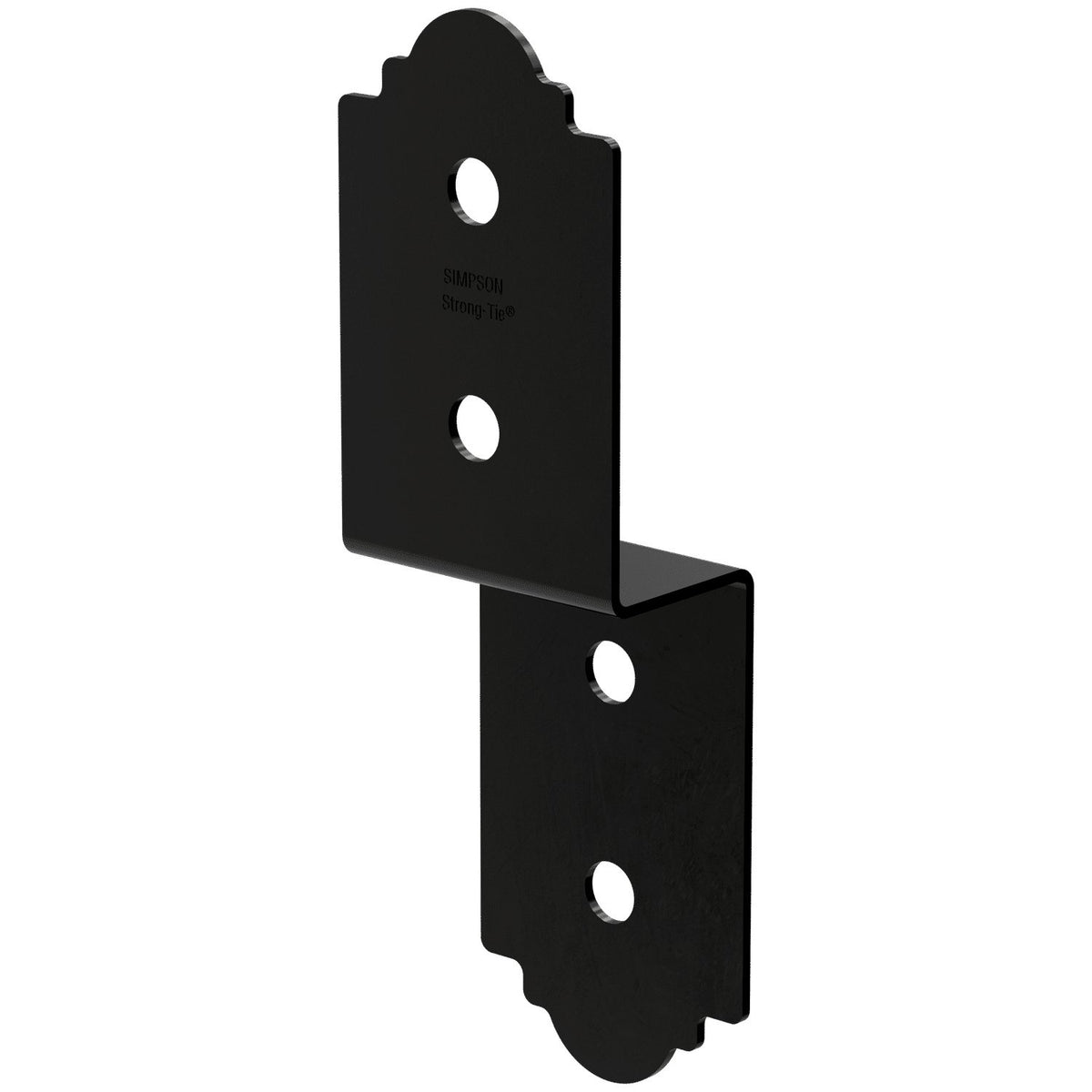 Simpson Strong Tie APDJT1.75-4 Ornamental Deck Joist Tie - Black Powder Coat